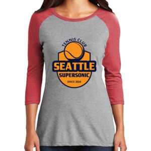 TriBlend Women's 3/4 Raglan Tee Thumbnail
