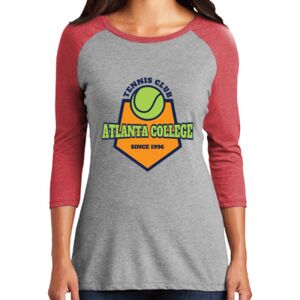 TriBlend Women's 3/4 Raglan Tee Thumbnail