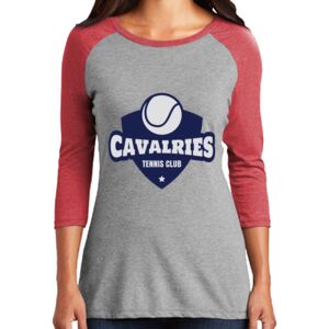 TriBlend Women's 3/4 Raglan Tee Thumbnail