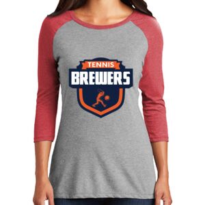 TriBlend Women's 3/4 Raglan Tee Thumbnail