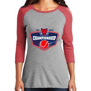 TriBlend Women's 3/4 Raglan Tee Thumbnail