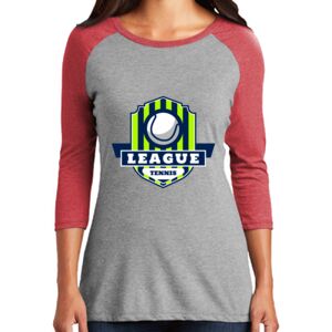 TriBlend Women's 3/4 Raglan Tee Thumbnail