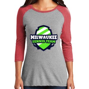 TriBlend Women's 3/4 Raglan Tee Thumbnail