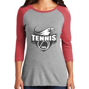 TriBlend Women's 3/4 Raglan Tee Thumbnail