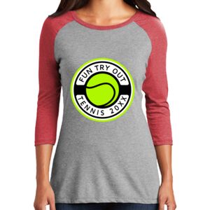 TriBlend Women's 3/4 Raglan Tee Thumbnail