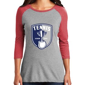 TriBlend Women's 3/4 Raglan Tee Thumbnail