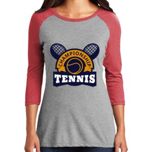 TriBlend Women's 3/4 Raglan Tee Thumbnail