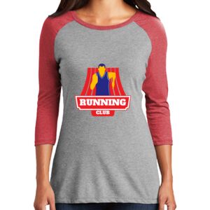 TriBlend Women's 3/4 Raglan Tee Thumbnail