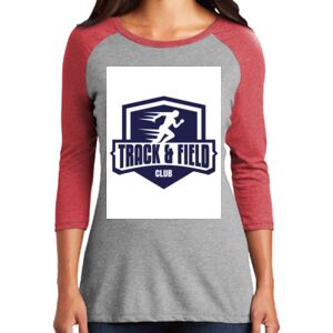 TriBlend Women's 3/4 Raglan Tee Thumbnail