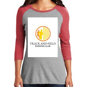 TriBlend Women's 3/4 Raglan Tee Thumbnail
