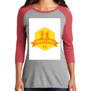 TriBlend Women's 3/4 Raglan Tee Thumbnail