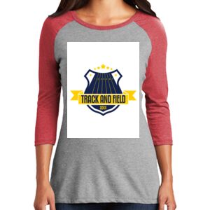 TriBlend Women's 3/4 Raglan Tee Thumbnail