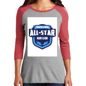 TriBlend Women's 3/4 Raglan Tee Thumbnail