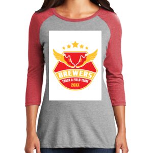 TriBlend Women's 3/4 Raglan Tee Thumbnail