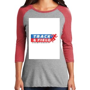 TriBlend Women's 3/4 Raglan Tee Thumbnail
