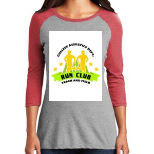 TriBlend Women's 3/4 Raglan Tee Thumbnail