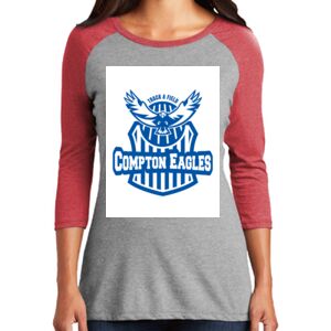 TriBlend Women's 3/4 Raglan Tee Thumbnail