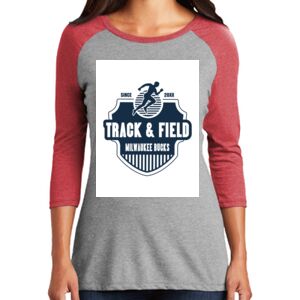 TriBlend Women's 3/4 Raglan Tee Thumbnail