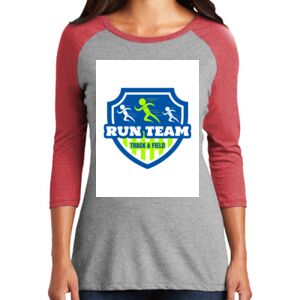 TriBlend Women's 3/4 Raglan Tee Thumbnail
