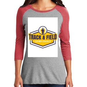 TriBlend Women's 3/4 Raglan Tee Thumbnail