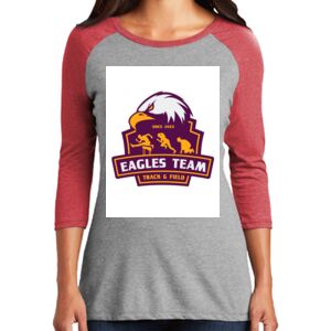 TriBlend Women's 3/4 Raglan Tee Thumbnail