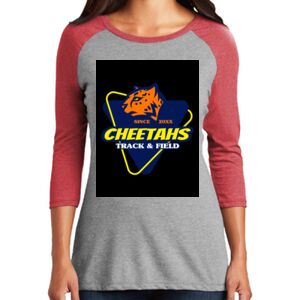 TriBlend Women's 3/4 Raglan Tee Thumbnail