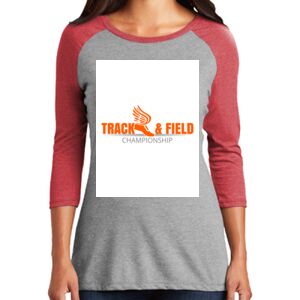 TriBlend Women's 3/4 Raglan Tee Thumbnail
