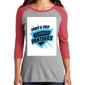 TriBlend Women's 3/4 Raglan Tee Thumbnail