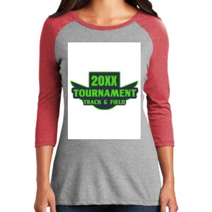 TriBlend Women's 3/4 Raglan Tee Thumbnail