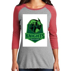 TriBlend Women's 3/4 Raglan Tee Thumbnail