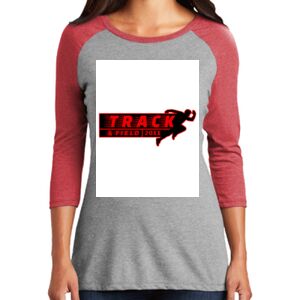 TriBlend Women's 3/4 Raglan Tee Thumbnail