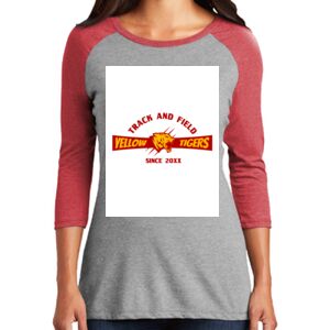 TriBlend Women's 3/4 Raglan Tee Thumbnail