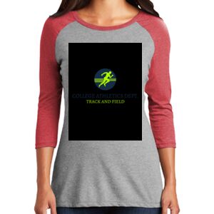 TriBlend Women's 3/4 Raglan Tee Thumbnail