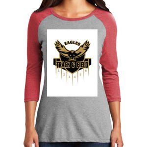 TriBlend Women's 3/4 Raglan Tee Thumbnail