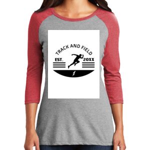 TriBlend Women's 3/4 Raglan Tee Thumbnail