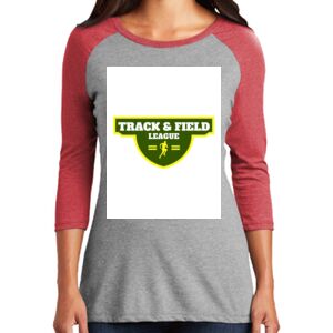 TriBlend Women's 3/4 Raglan Tee Thumbnail
