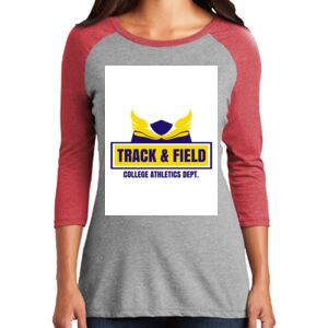 TriBlend Women's 3/4 Raglan Tee Thumbnail
