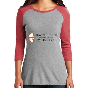 TriBlend Women's 3/4 Raglan Tee Thumbnail