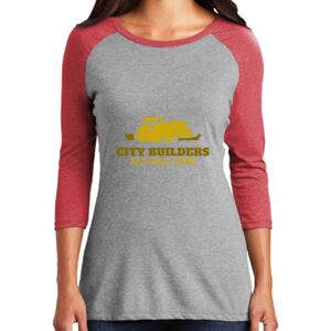 TriBlend Women's 3/4 Raglan Tee Thumbnail
