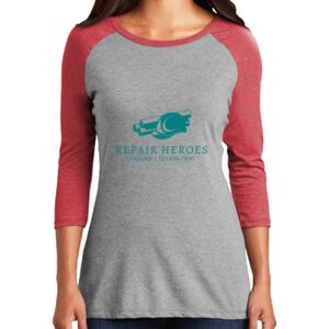 TriBlend Women's 3/4 Raglan Tee Thumbnail