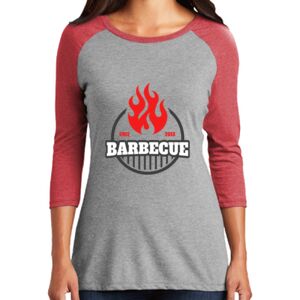 TriBlend Women's 3/4 Raglan Tee Thumbnail
