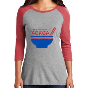 TriBlend Women's 3/4 Raglan Tee Thumbnail