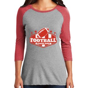 TriBlend Women's 3/4 Raglan Tee Thumbnail