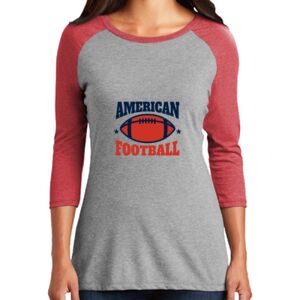 TriBlend Women's 3/4 Raglan Tee Thumbnail