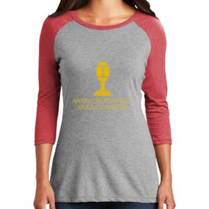 TriBlend Women's 3/4 Raglan Tee Thumbnail