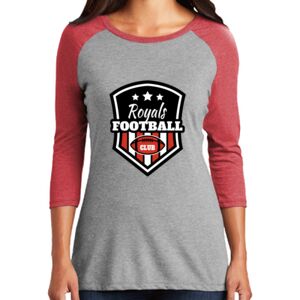 TriBlend Women's 3/4 Raglan Tee Thumbnail