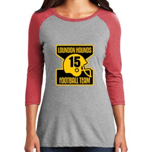 TriBlend Women's 3/4 Raglan Tee Thumbnail