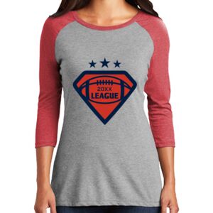 TriBlend Women's 3/4 Raglan Tee Thumbnail