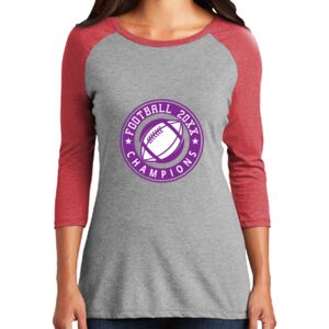 TriBlend Women's 3/4 Raglan Tee Thumbnail