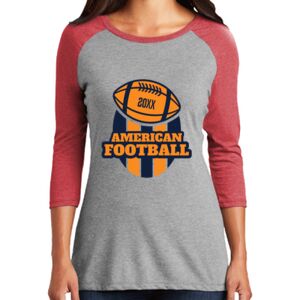 TriBlend Women's 3/4 Raglan Tee Thumbnail